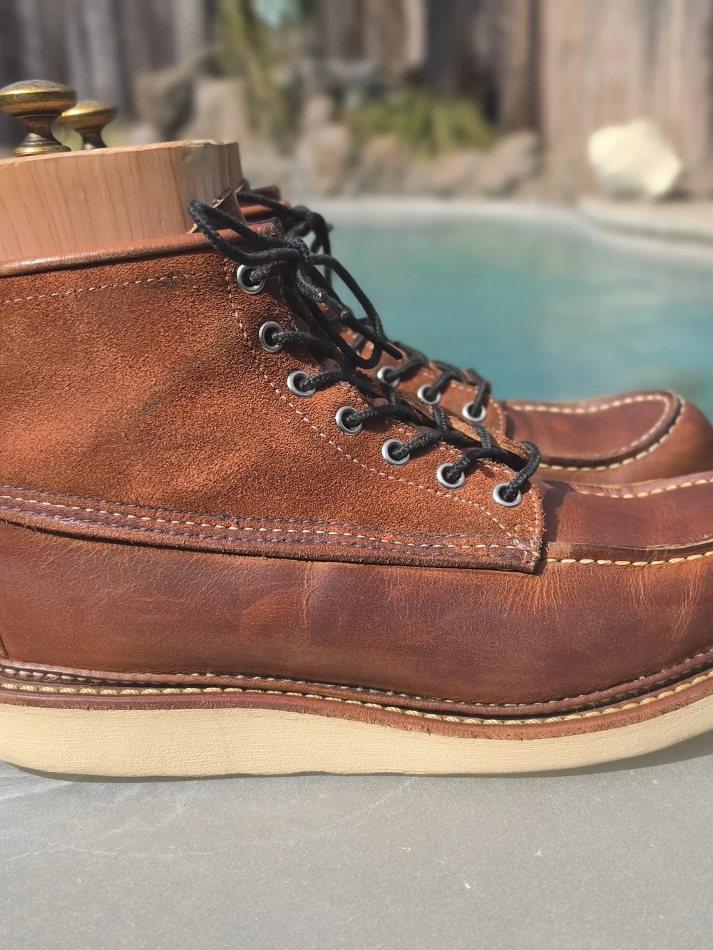 Red Wing Shoes X Todd Snyder Irish Setter 4314 Moc Toe Boots Size 8D